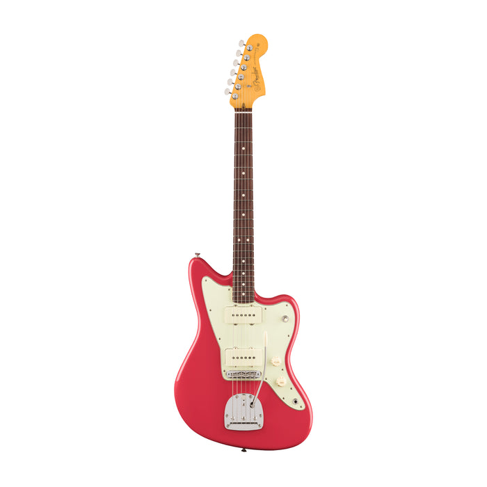 Fender American Professional Classic Jazzmaster Electric Guitar - Rosewood - Faded Dakota Red