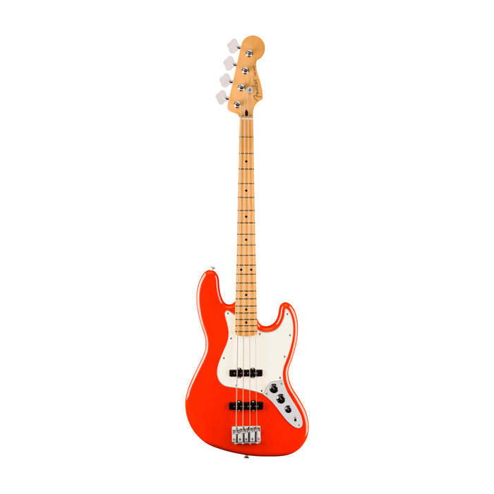 Fender Player II Jazz Bass , Maple Fingerboard, Coral Red - 0140482558