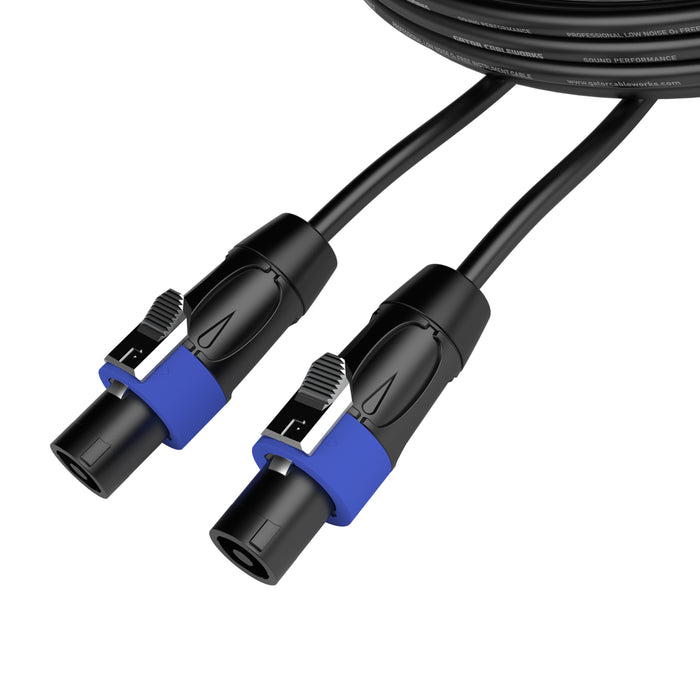 Gator CableWorks Composer Series Cable de altavoz con conector de bloqueo giratorio de 3 pies