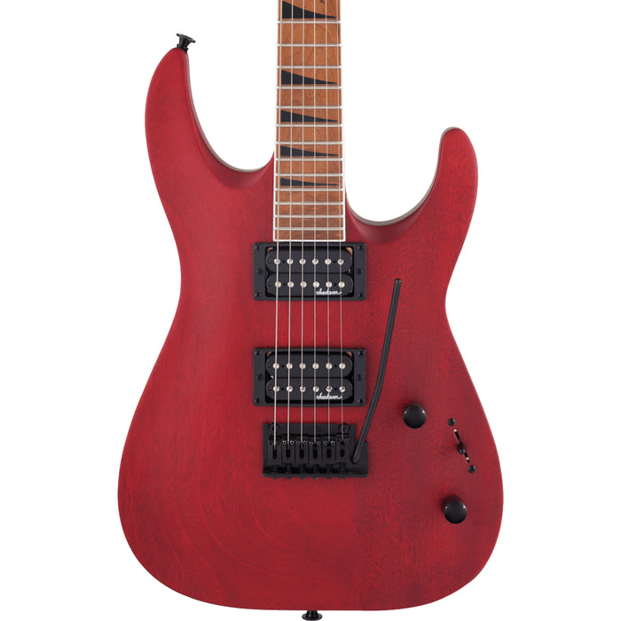 Jackson JS Series Dinky Arch Top JS24 DKAM Electric Guitar - Red Stain - Caramelized Maple