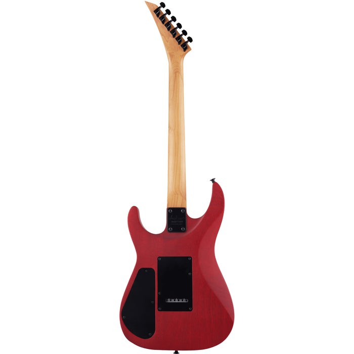 Jackson JS Series Dinky Arch Top JS24 DKAM Electric Guitar - Red Stain - Caramelized Maple