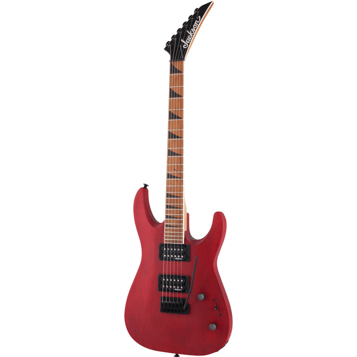 Jackson JS Series Dinky Arch Top JS24 DKAM Electric Guitar - Red Stain - Caramelized Maple