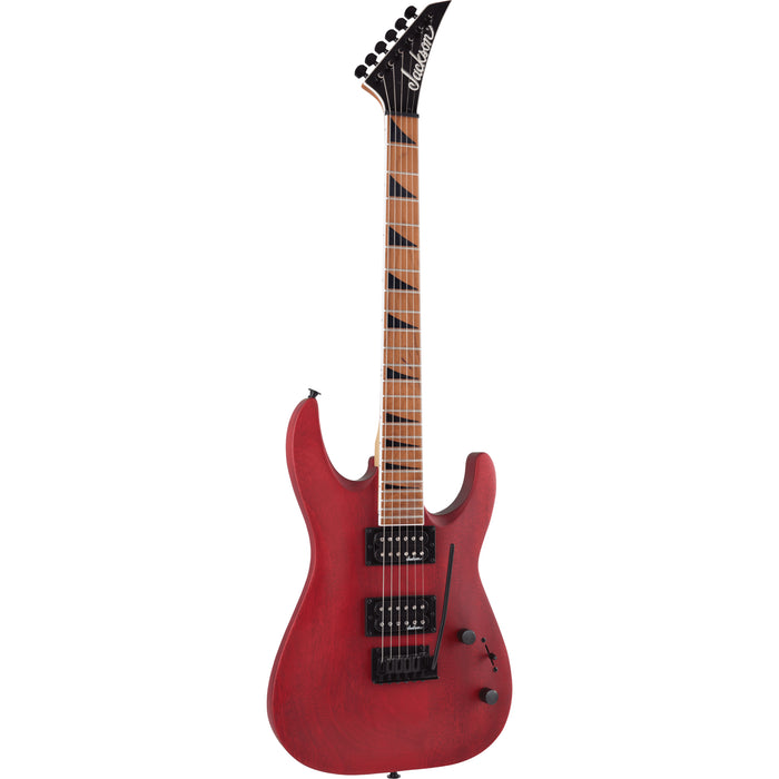 Jackson JS Series Dinky Arch Top JS24 DKAM Electric Guitar - Red Stain - Caramelized Maple