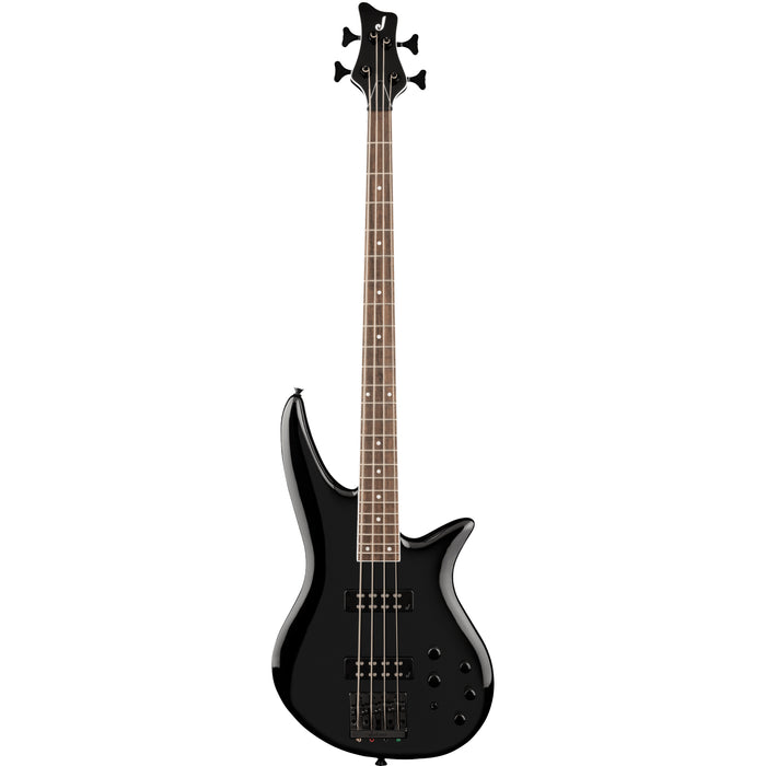 Jackson X Series Spectra SBX IV Electric Bass Guitar - Gloss Black - Laurel