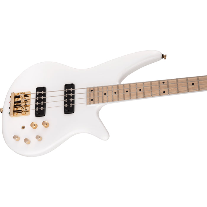 Jackson X Series Spectra SBXM IV Electric Bass Guitar - Snow White - Maple