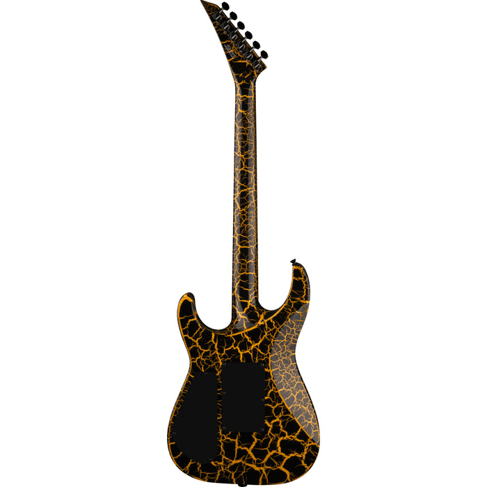 Jackson X Series Soloist SL3X DX Crackle Electric Guitar - Yellow Crackle - Laurel