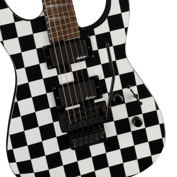 Jackson X Series Soloist SLX DX Electric Guitar - Checkered Past - Laurel