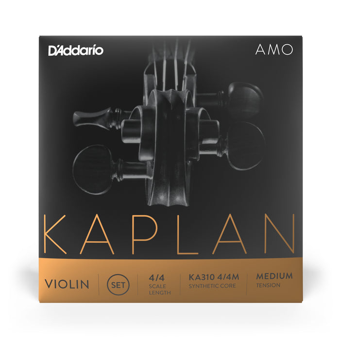 Daddario KA310 4/4M Set Violin Kaplan Amo Med