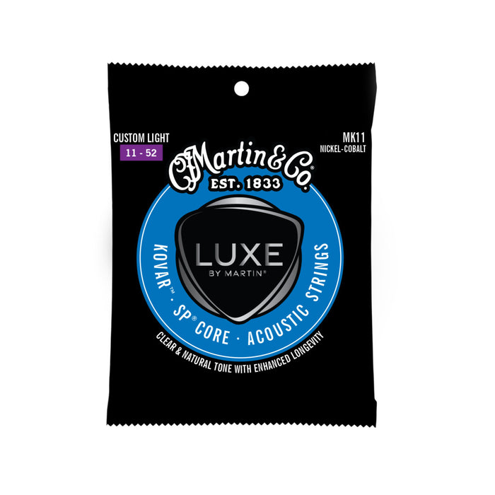 Luxe by Martin Kovar Acoustic Guitar Strings - Custom Light MK11