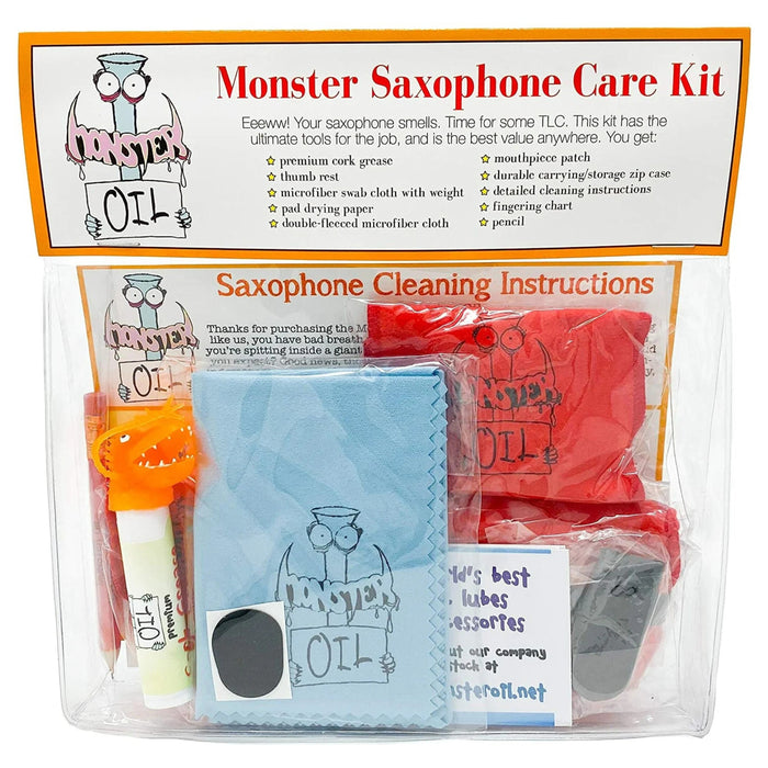 Monster Oil Care Kit - Saxophone