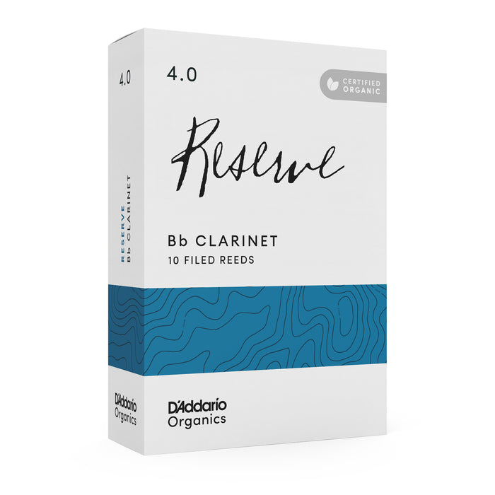 D'Addario ODCR1040 Organic Reserve Bb Clarinet 4.0 (Box of 10)