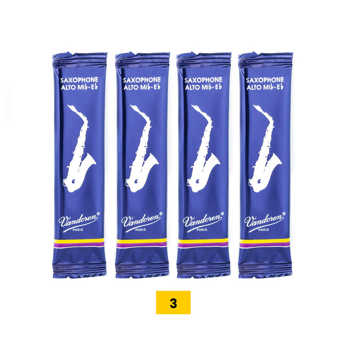 Reeds+ Eb Alto Saxophone Subscription - Vandoren Traditional - Strength: 3