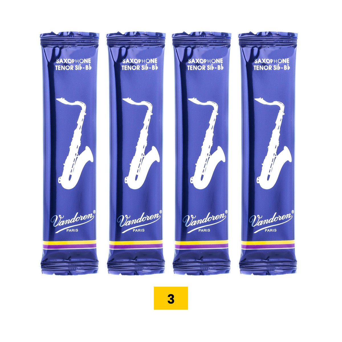 Reeds+ Bb Tenor Saxophone Subscription - Vandoren SR223 Traditional ...