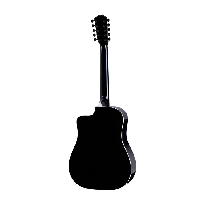 Taylor Somos 250ce Plus BLK Bajo Quinto 10-String Acoustic-Electric Guitar