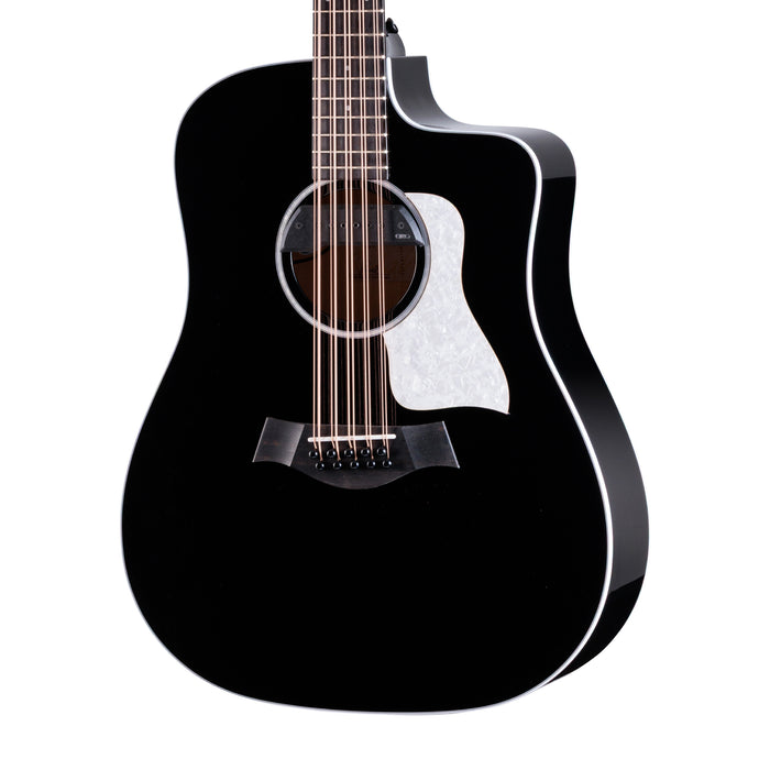 Taylor Somos 250ce Plus BLK Bajo Quinto 10-String Acoustic-Electric Guitar