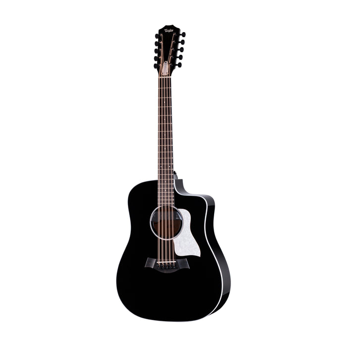 Taylor Somos 250ce Plus BLK Bajo Quinto 10-String Acoustic-Electric Guitar