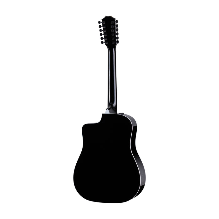 Taylor Somos 250ce Plus BLK "Doce Doble" 12-String Acoustic-Electric Guitar