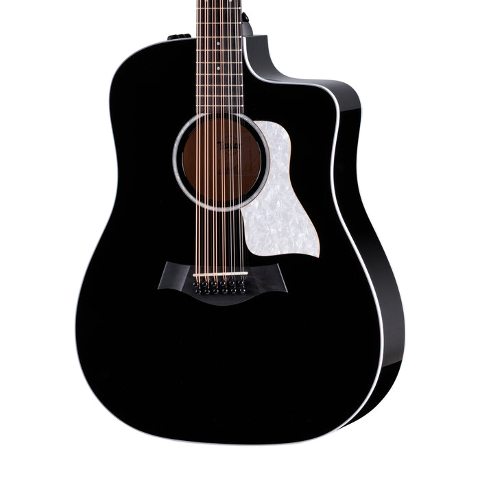 Taylor Somos 250ce Plus BLK "Doce Doble" 12-String Acoustic-Electric Guitar