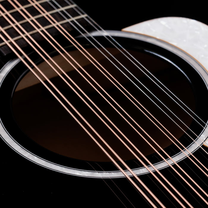 Taylor Somos 250ce Plus BLK "Doce Doble" 12-String Acoustic-Electric Guitar