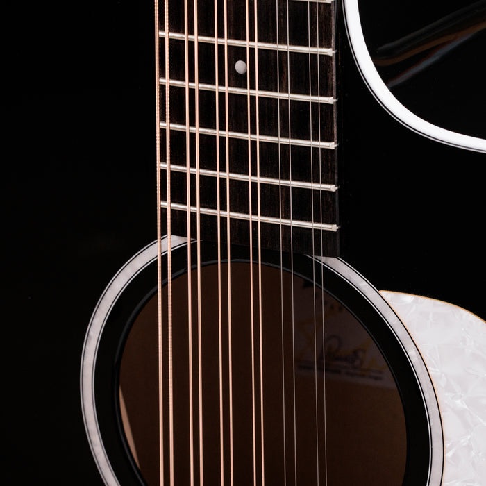 Taylor Somos 250ce Plus BLK "Doce Doble" 12-String Acoustic-Electric Guitar