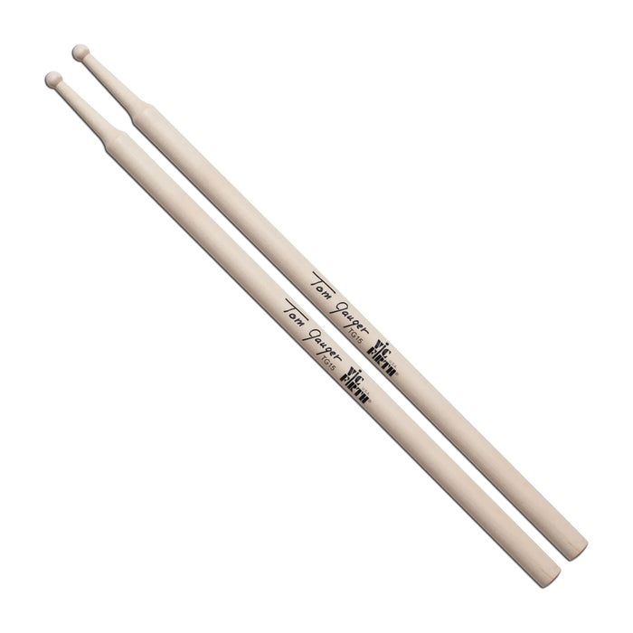 Vic Firth TG15 Symphonic Collection Tom Gauger Drum Sticks - Wood Round Tip - Maple