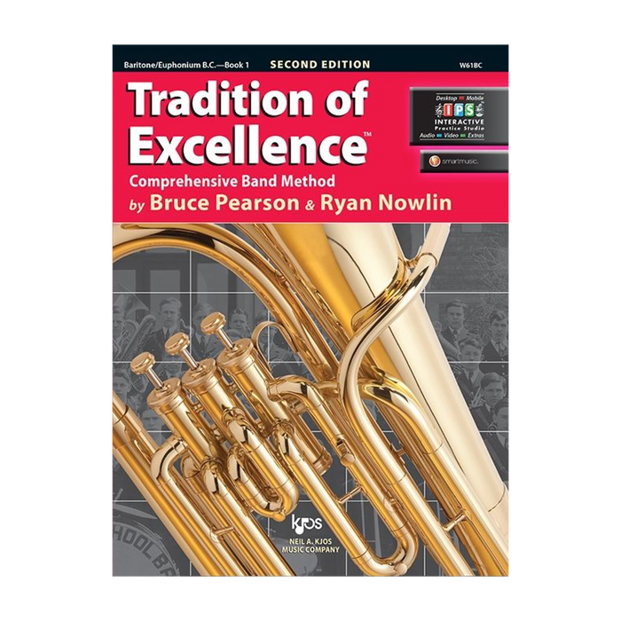 Kjos Tradition of Excellence Book 1 - Baritone BC