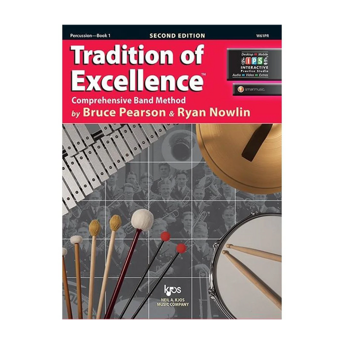 Kjos Tradition of Excellence Book 1 - Percussion