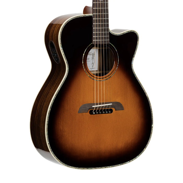 Yairi Stage WY1TS Folk/OM Acoustic-Electric Guitar - Sunburst/Gloss