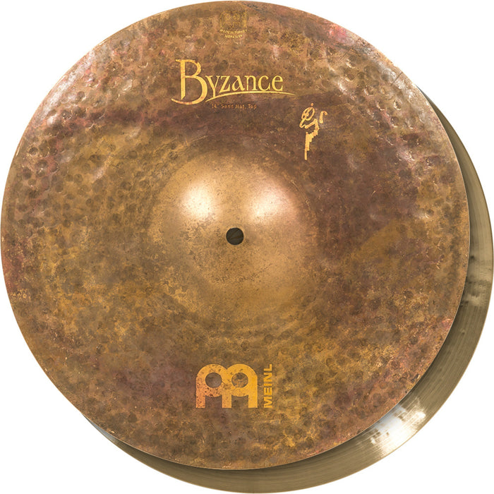 Meinl Cymbal Byzance Pro Sand Hi-Hat - B14SAH