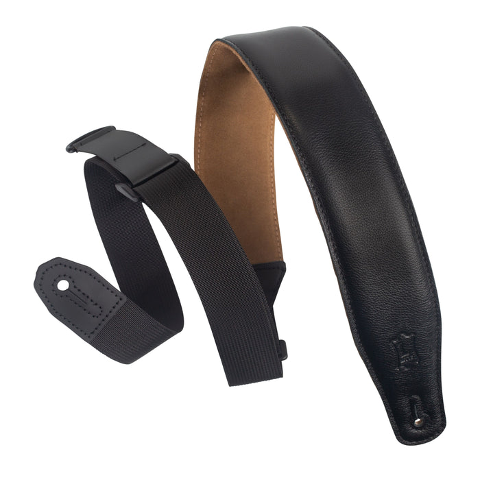 Levys Leather Right Height Series 2.5" Guitar Strap