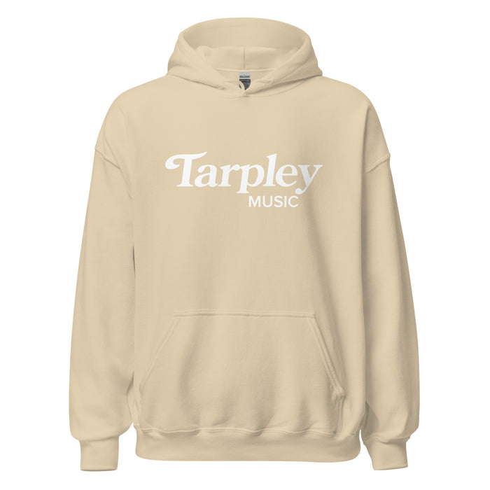 Sudadera con capucha unisex de mezcla pesada | Logotipo de la música de Tarpley | Arena
