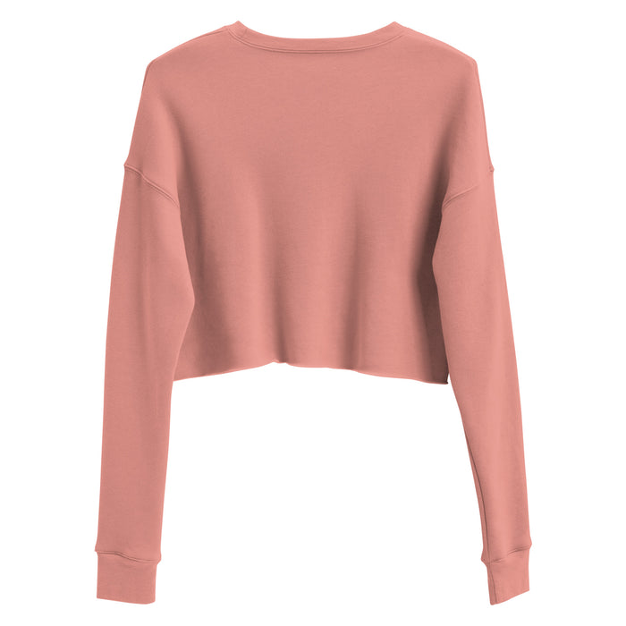 女式短版運動衫 |塔普利音樂標誌|紫紅色