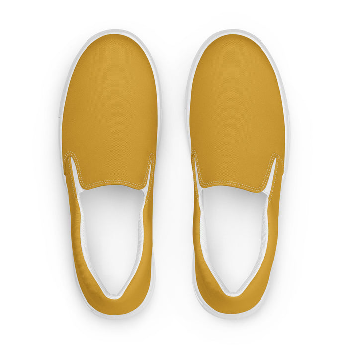Zapatos de lona sin cordones para mujer | Combinación de Tarpley | #d6a02b