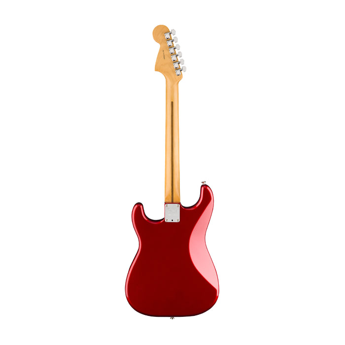 Fender Parallel Universe Jaguar Strat - Candy Red (October 2018) - Tarpley Music Company, Inc.