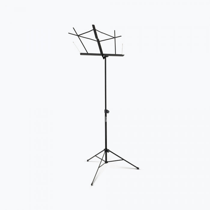 Wire Music Stand with Carrying Bag - Black