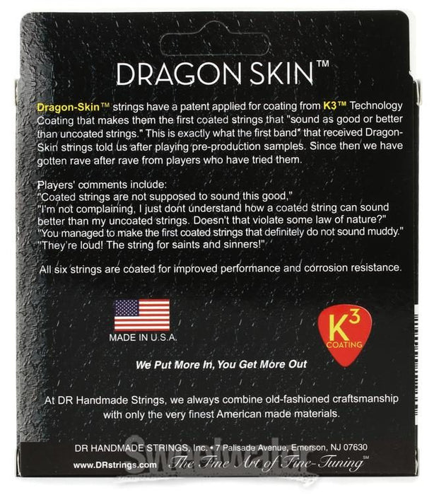 DR Strings Stg Elec Dragon Skin Med - DSE10