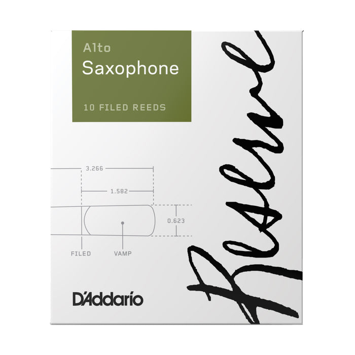 D'Addario DJR1025 Reserve Alto Saxophone Reeds - Strength 2.5 (10-Pack)