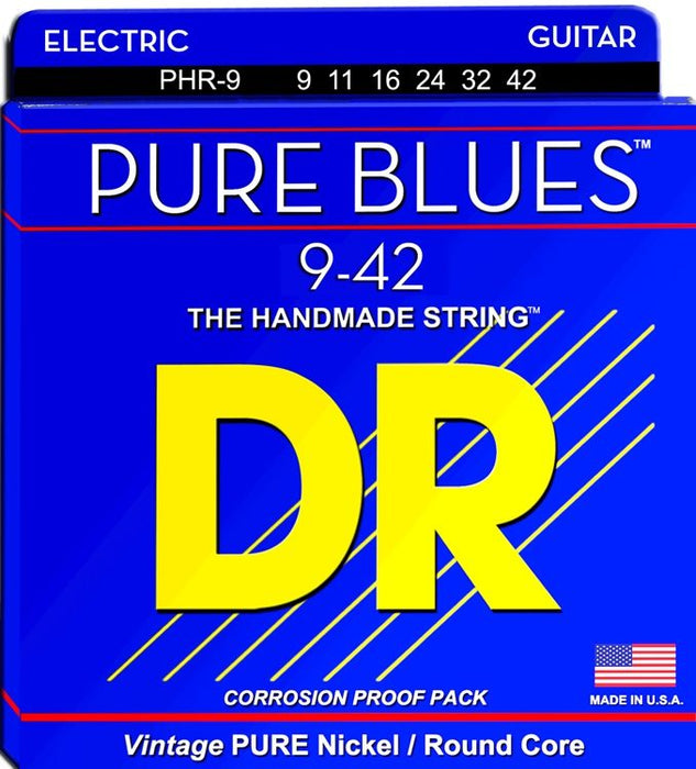DR Strings Stg Pure Blues Eléctrico - PHR9