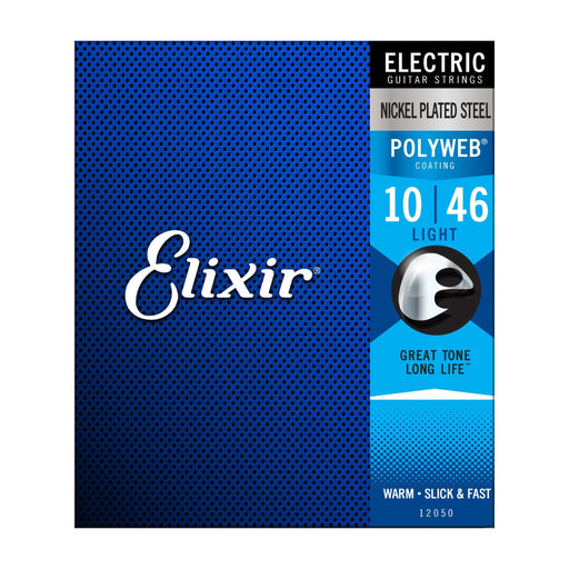Elixir Electric Light Nickel Plated Steel with POLYWEB Coating - Tarpley Music Company, Inc.