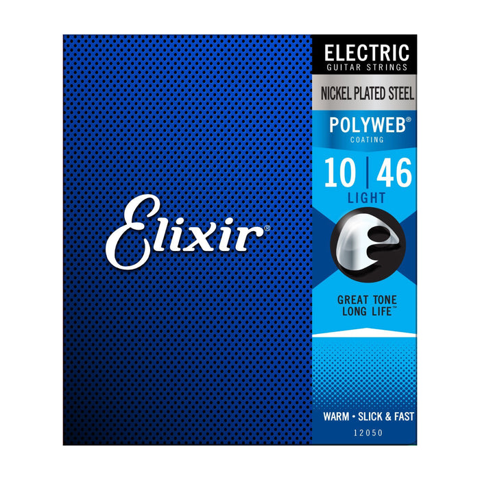 Elixir Electric Light Nickel Plated Steel with POLYWEB Coating - Tarpley Music Company, Inc.