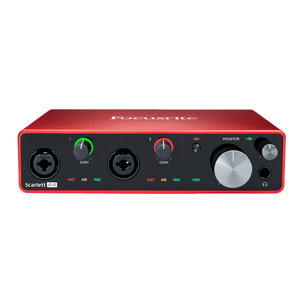 DTM・DAW Focusrite scarlett 4i4 Focusrite Scarlett 4i4 Interface - SCARLETT4I4 — Tarpley Music