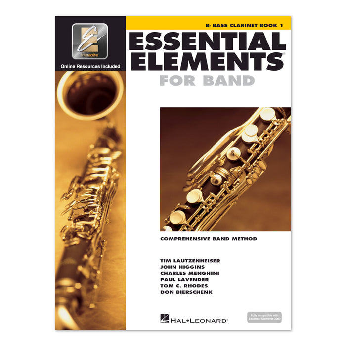 Elementos esenciales para banda - Clarinete bajo Bb - Libro 1