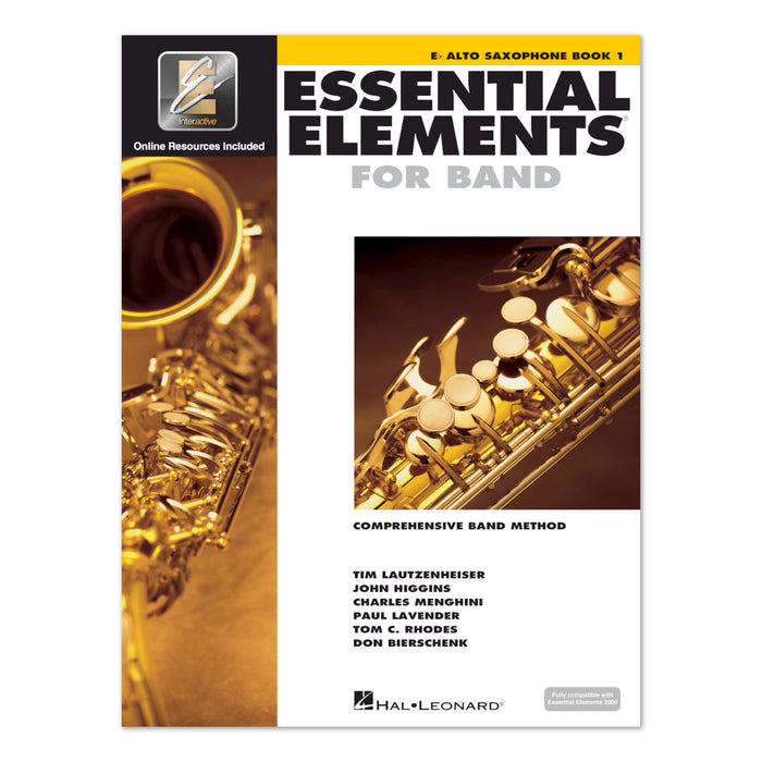 Elementos Esenciales para Banda - Saxofón Alto Eb - Libro 1