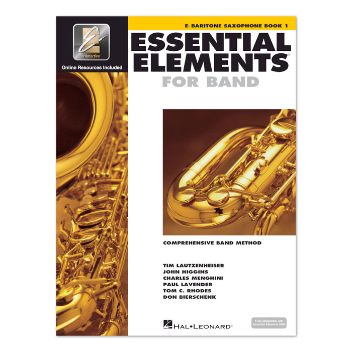 Elementos Esenciales para Banda - Saxofón Barítono en Mib - Libro 1