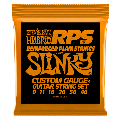 Ernie Ball Hybrid Slinky RPS Nickel Wound Electric Guitar Strings - Tarpley Music Company, Inc.