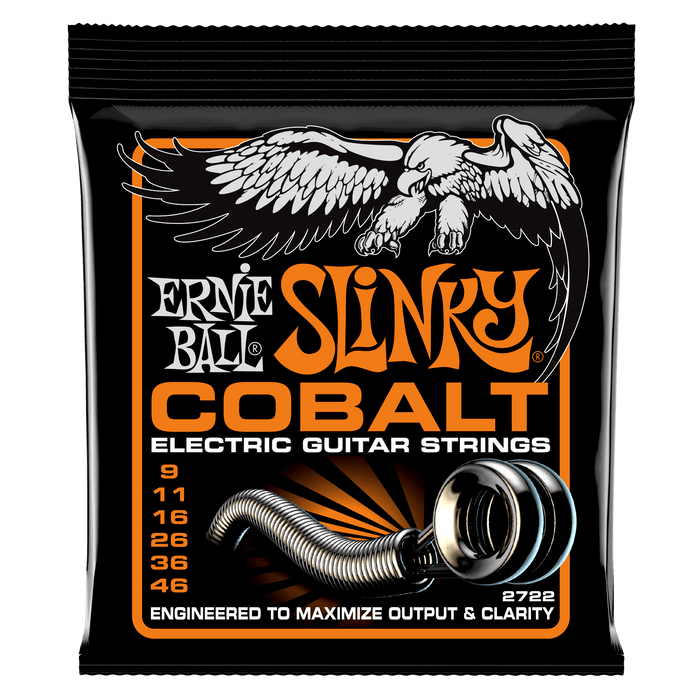 Ernie Ball Hybrid Slinky Cobalt Electric Guitar Strings - Tarpley Music Company, Inc.