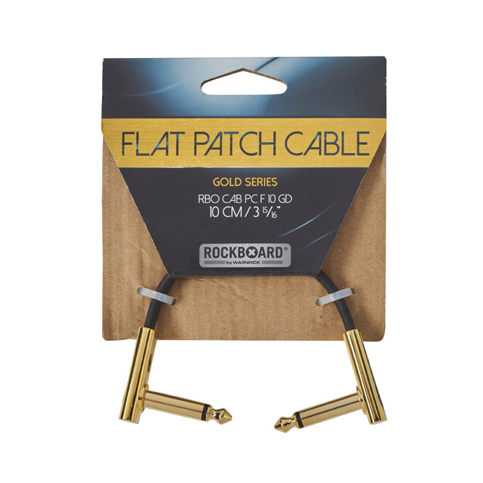 RockBoard Gold Series Flat Patch Cable - 10cm