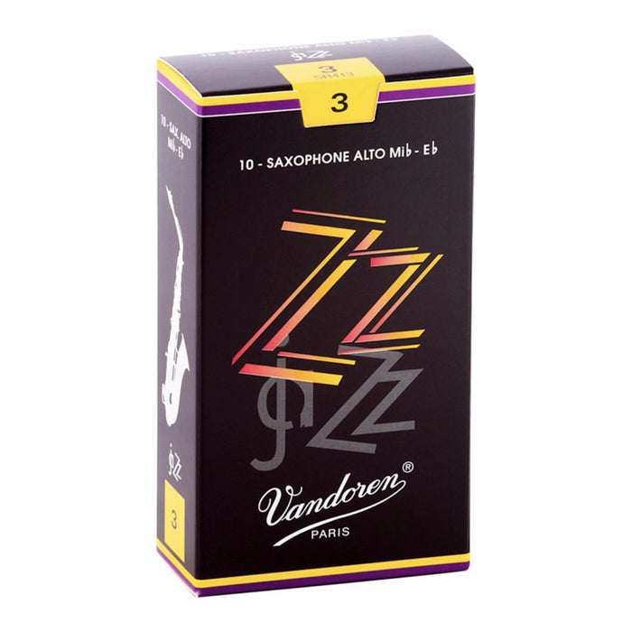 Vandoren Reeds Alto Sax 3 ZZ (jazz) - SR413