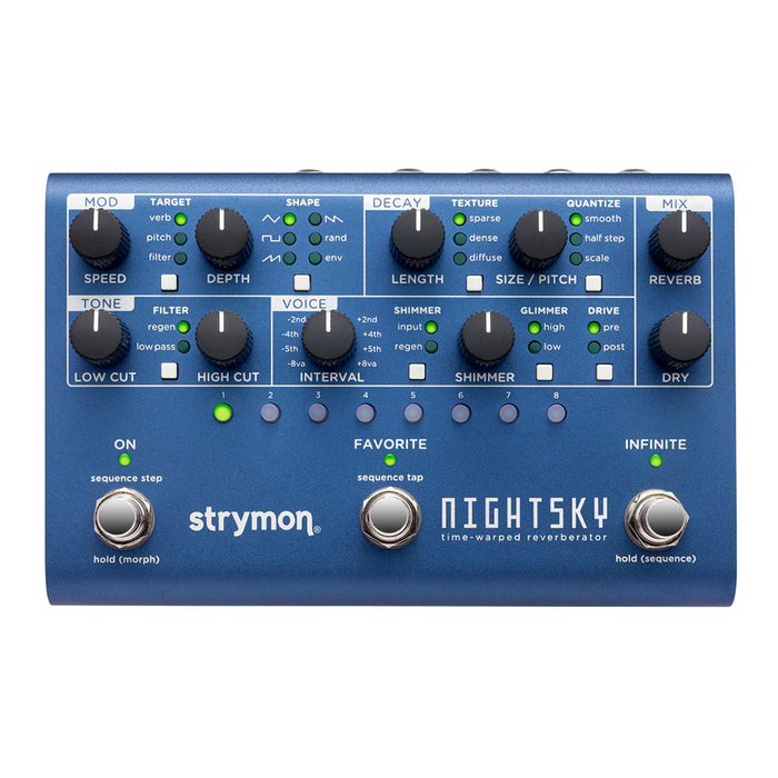 Strymon NightSky - 時間扭曲混響器