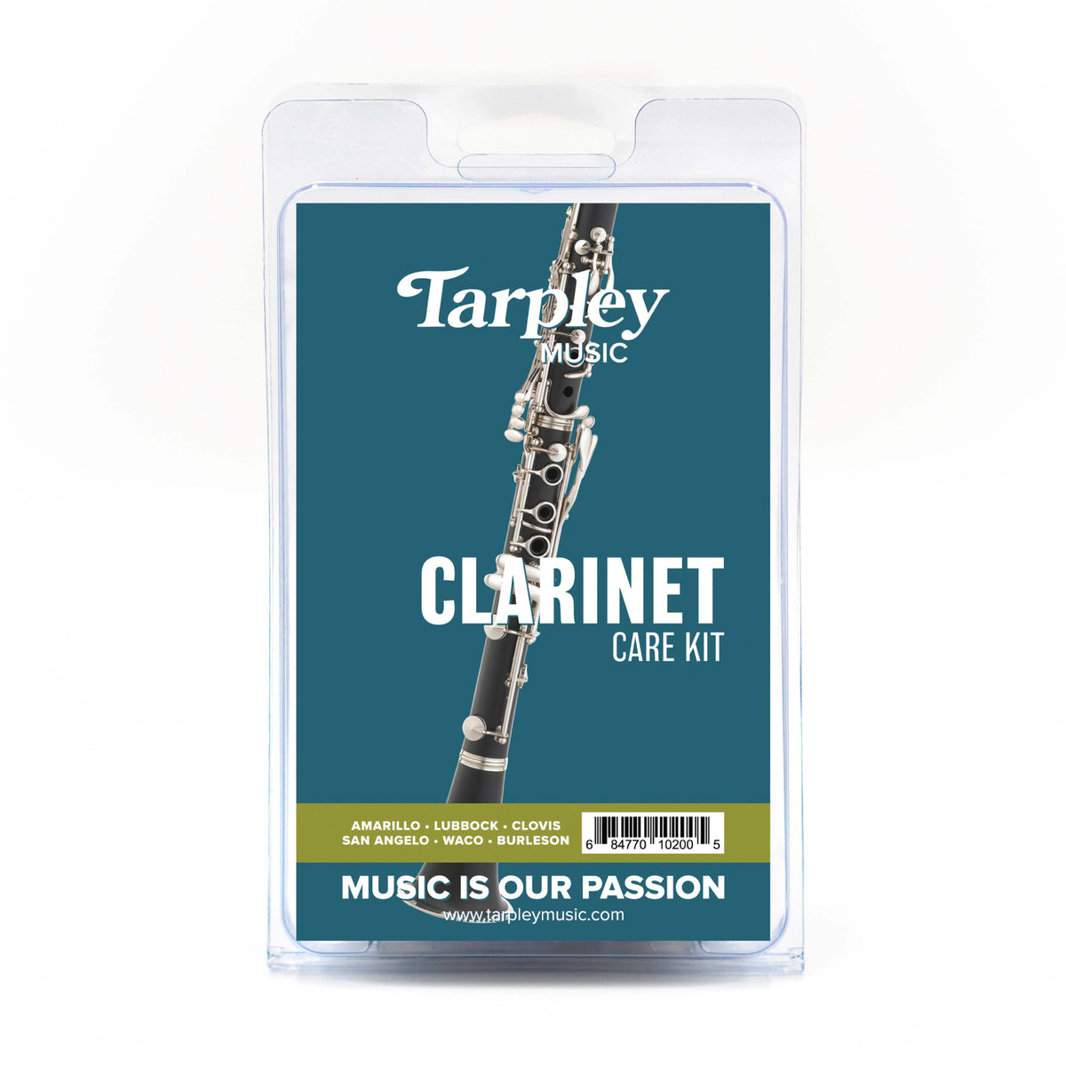 Bass clarinet store cleaning kit